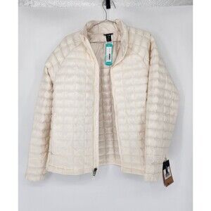 The North Face Women's White Dune XL Thermoball Jacket NWT $220